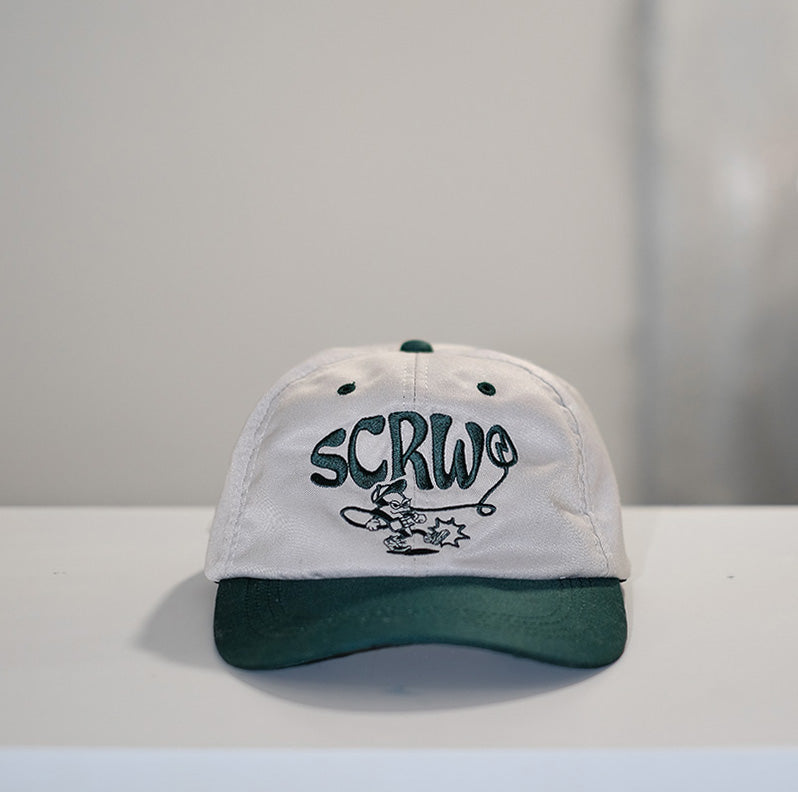 PWR SPLY | SGE MASCOT - BASEBALL CAP (BEACH & GREEN)