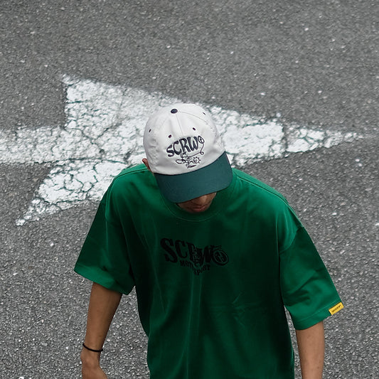 PWR SPLY | SGE MASCOT - BASEBALL CAP (BEACH & GREEN)