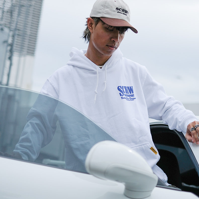 SCRW/MRC HOODIE (WHITE)