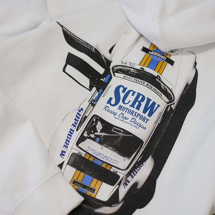 SCRW/MRC HOODIE (WHITE)