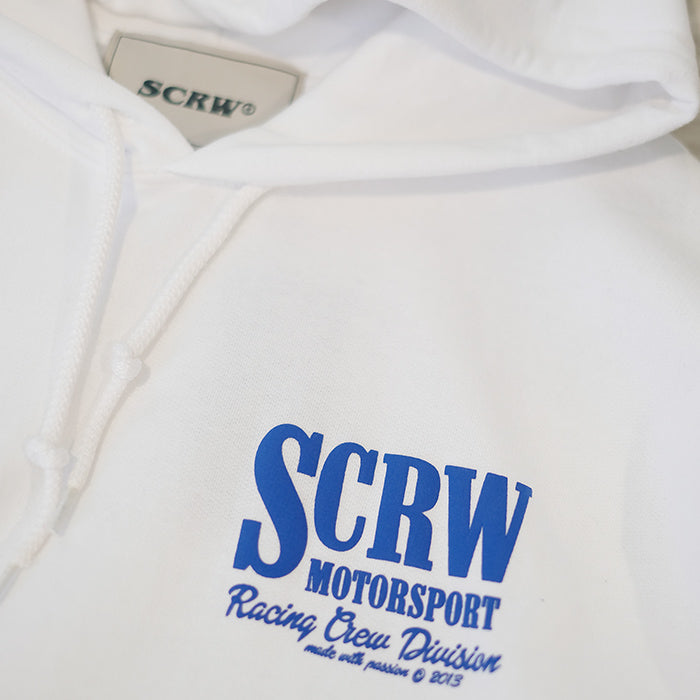 SCRW/MRC HOODIE (WHITE)