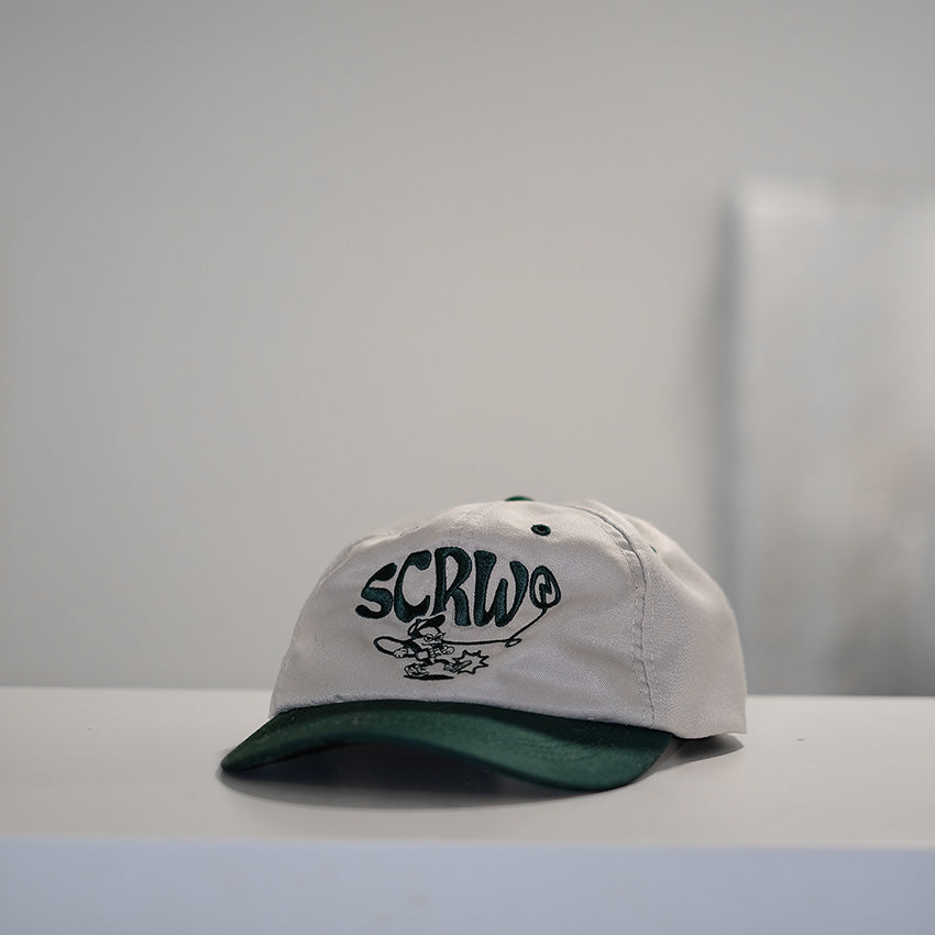 PWR SPLY | SGE MASCOT - BASEBALL CAP (BEACH & GREEN)