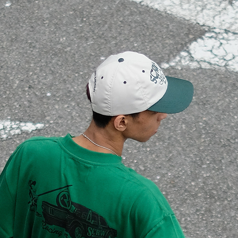 PWR SPLY | SGE MASCOT - BASEBALL CAP (BEACH & GREEN)