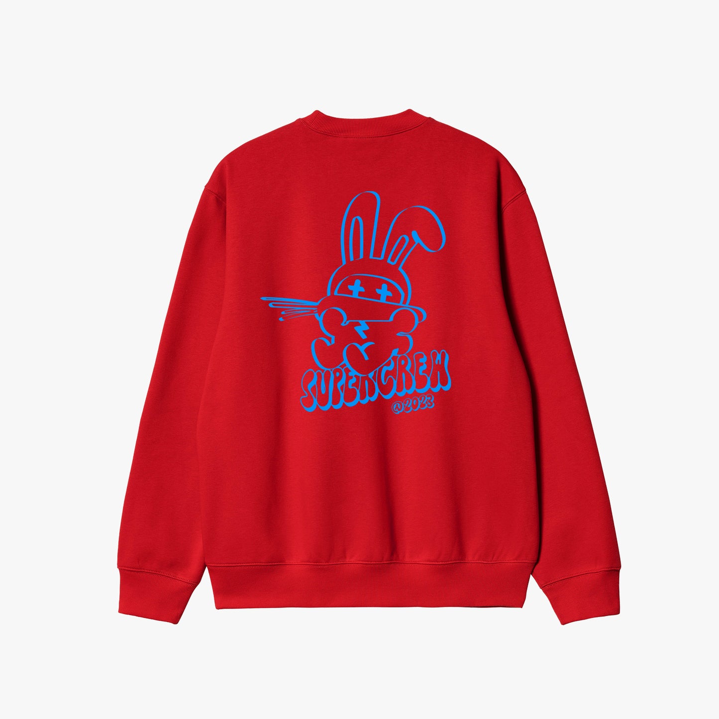 LUCKY BUNNY SWEATER (RED)